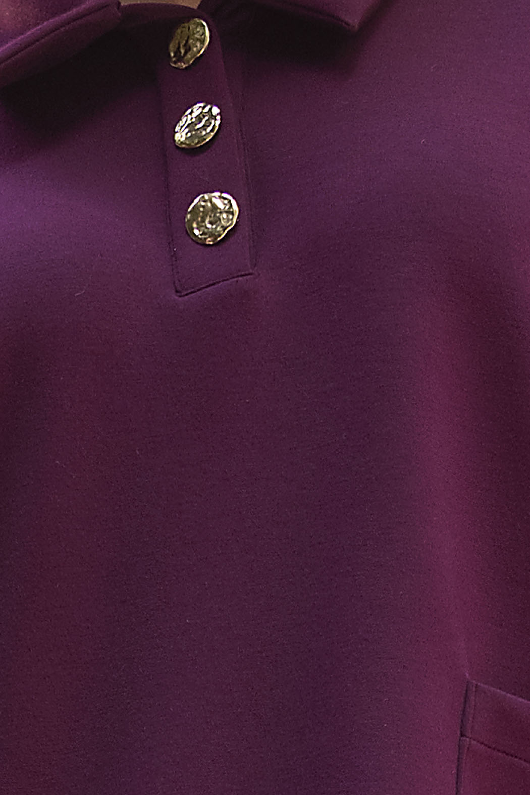 Blusa Holgada Con Botones Al Frente