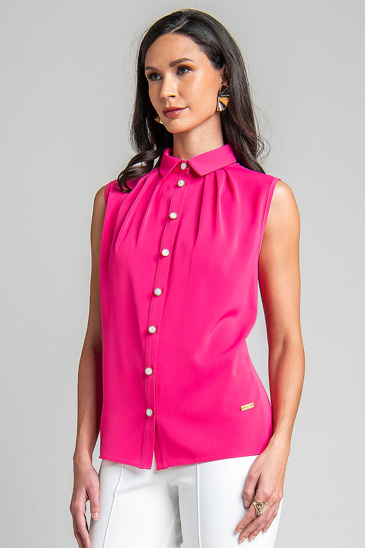Blusa Camisera Sin Mangas