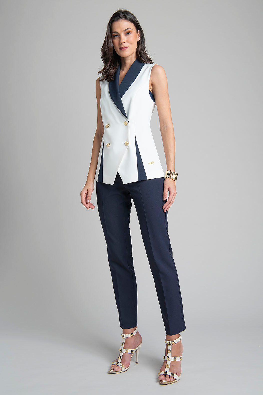 Conjunto De Pantalon Con Chaleco