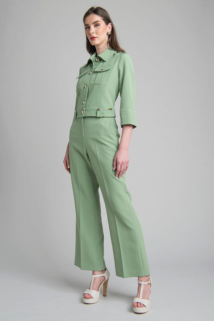 Conjunto Liso De Pantalon Y Saco
