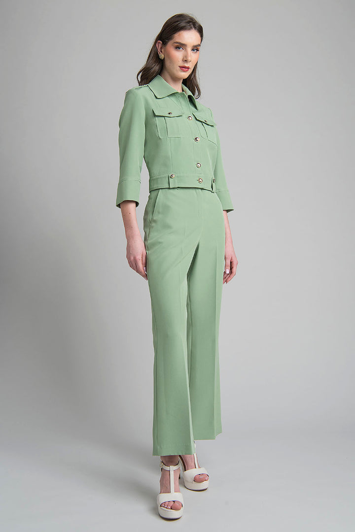 Conjunto Liso De Pantalon Y Saco