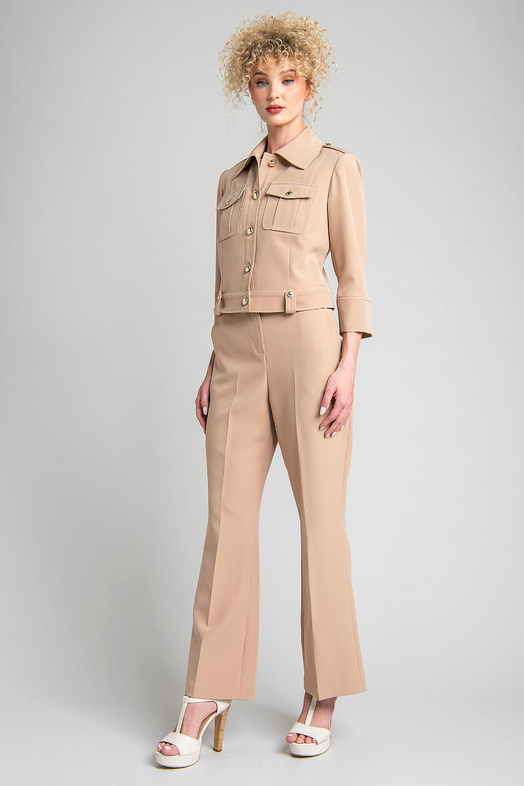 Conjunto Liso De Pantalon Y Saco