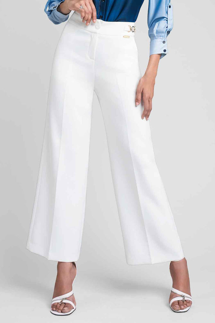 Pantalon Liso Corte Recto
