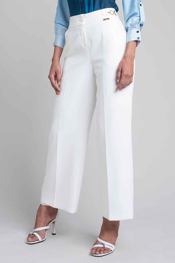 Pantalon Liso Corte Recto