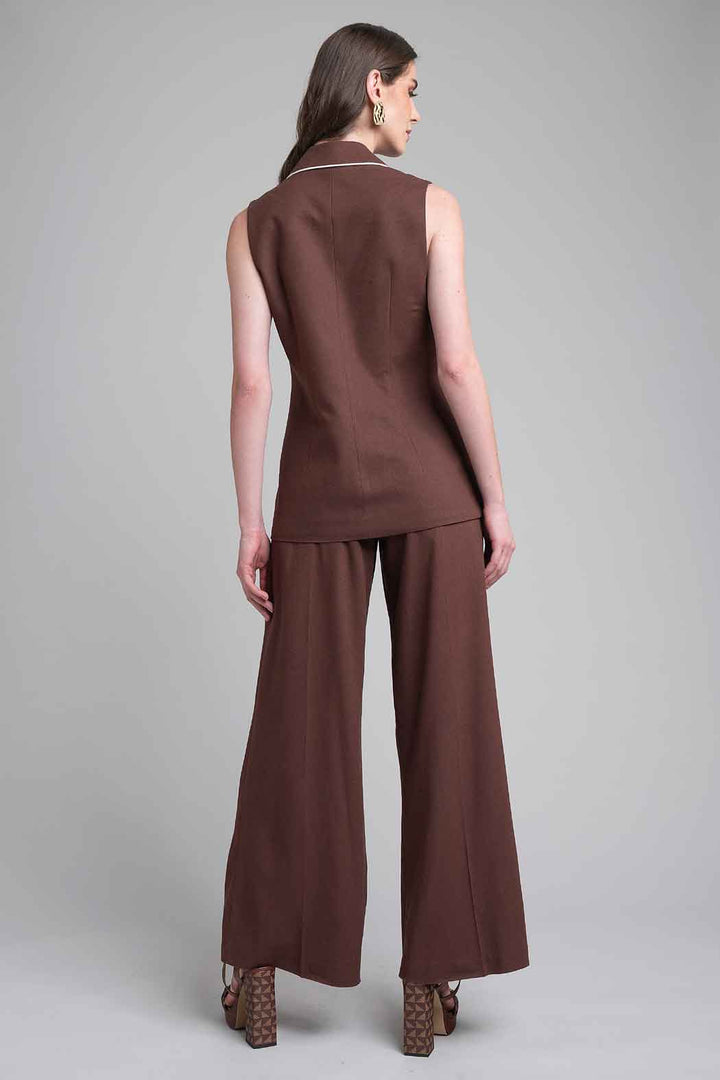 Conjunto De Pantalon Con Chaleco