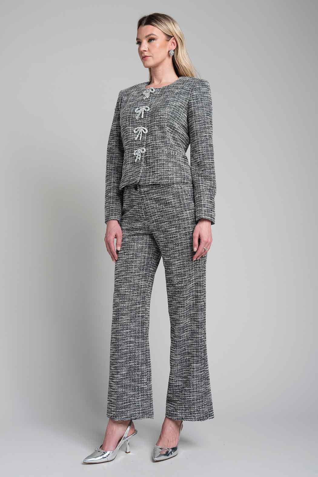 Conjunto De Pantalon Y Chaqueta Corta Bucle