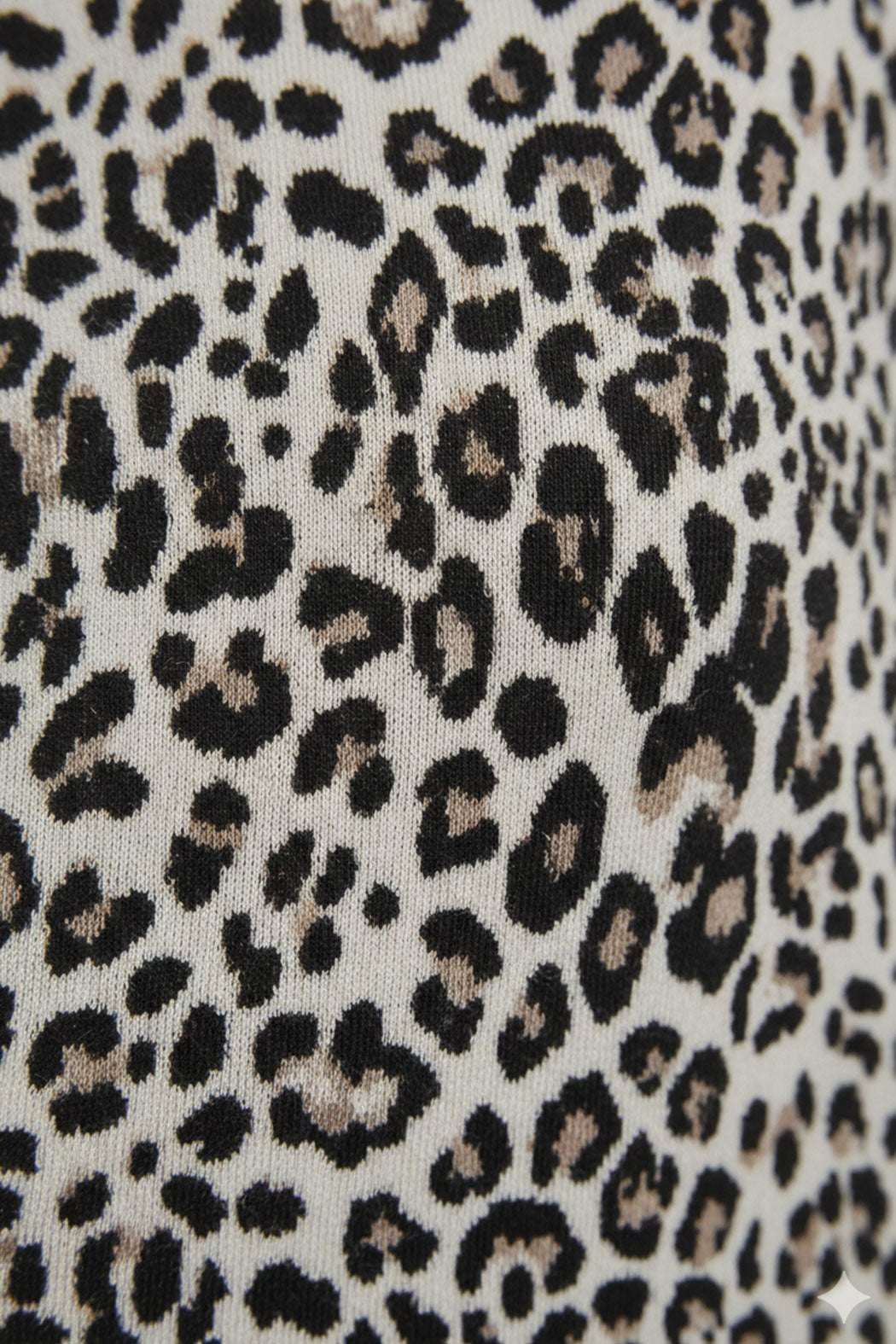 Jumpsuit De Estampado Animal Print Con Hebilla Decorativa Y Manga 3/4