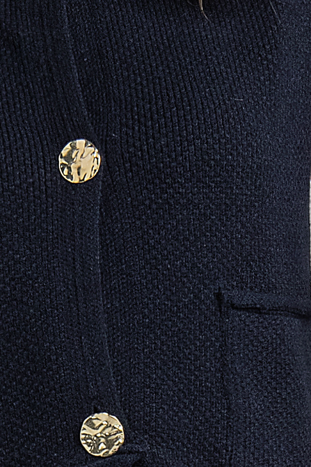 Chaleco De Punto Con Botones