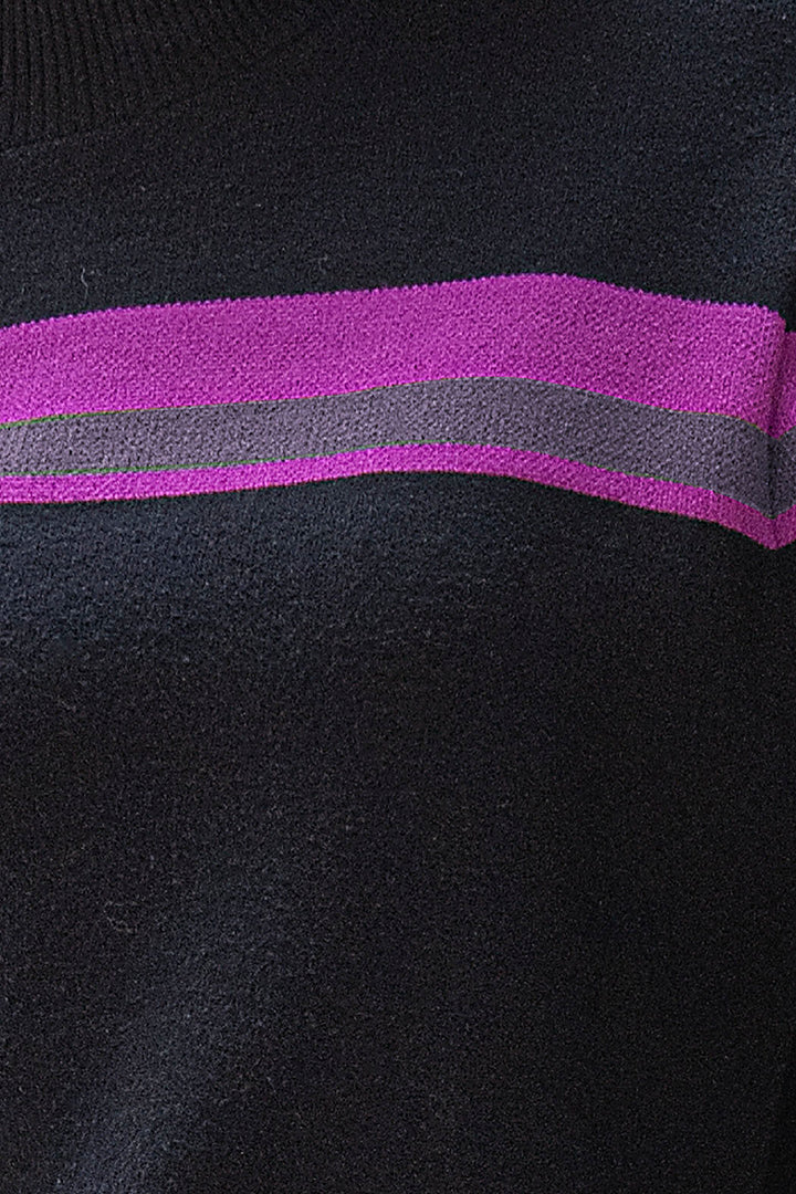 Sueter De Punto Con Franjas De Color