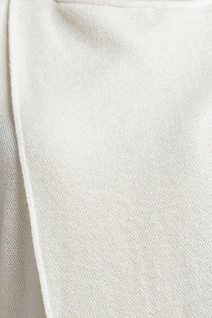 Blusa De Punto Con Abertura Al Frente