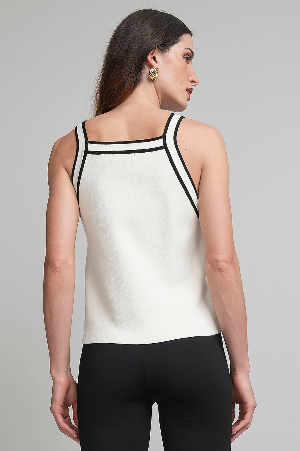 Blusa De Punto Sin Mangas