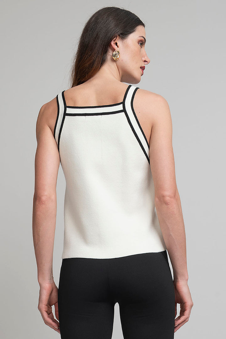 Blusa De Punto Sin Mangas