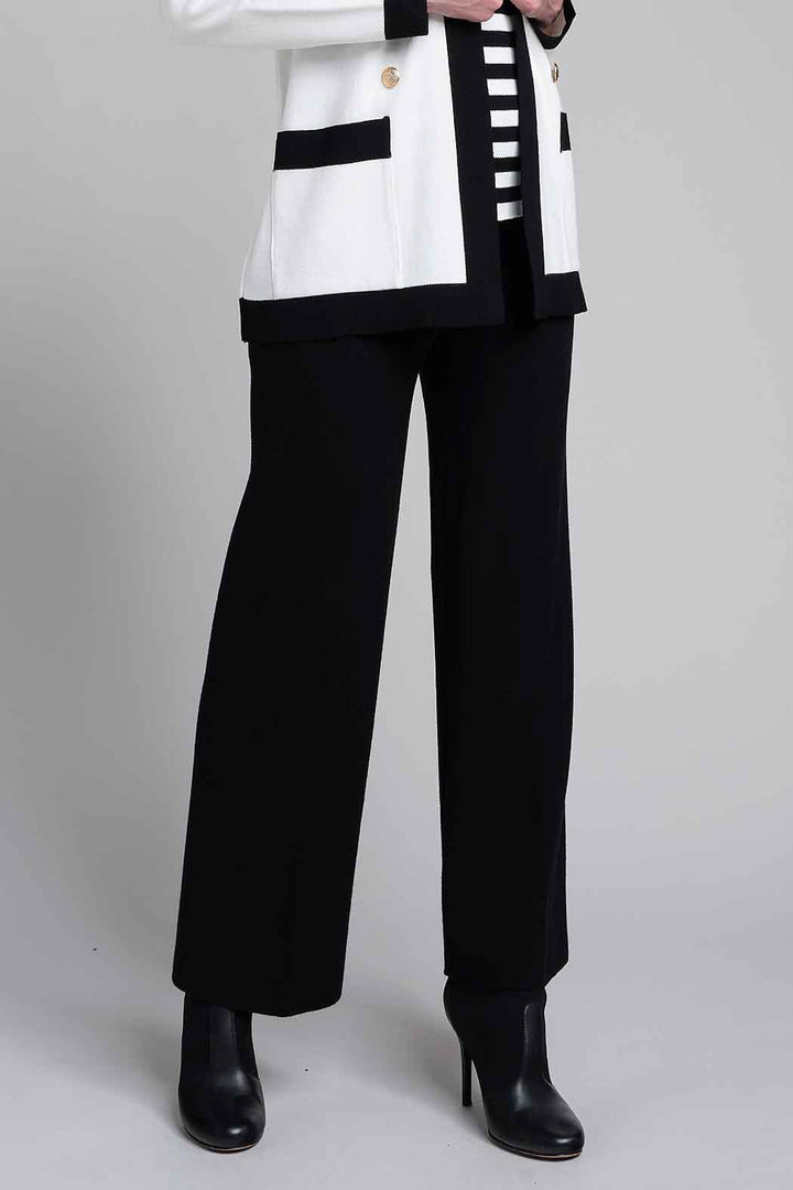 Pantalon De Punto Corte Recto