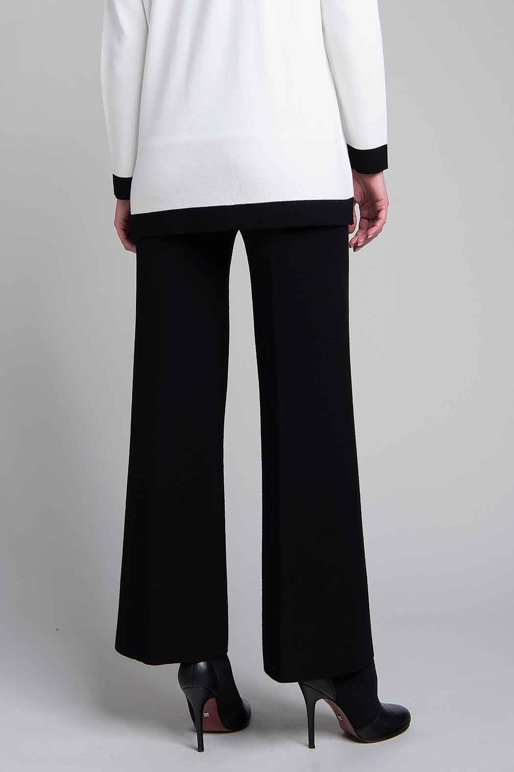 Pantalon De Punto Corte Recto
