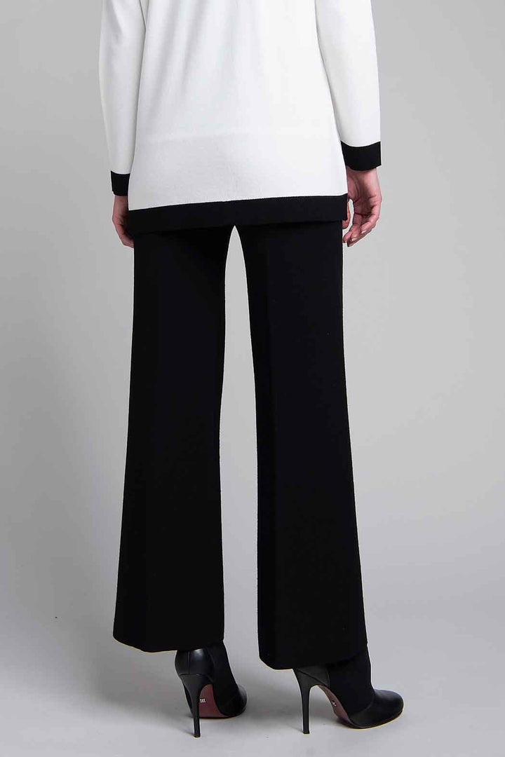 Pantalon De Punto Corte Recto