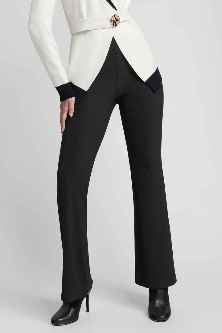 Pantalon De Punto Corte Recto