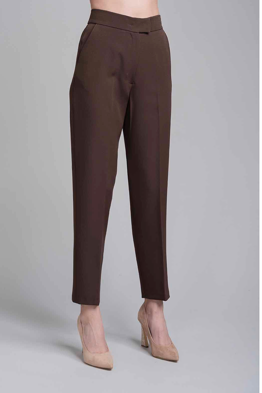 Pantalon Liso Corte Recto