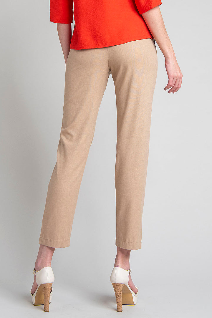 Pantalon De Vestir Con Boton