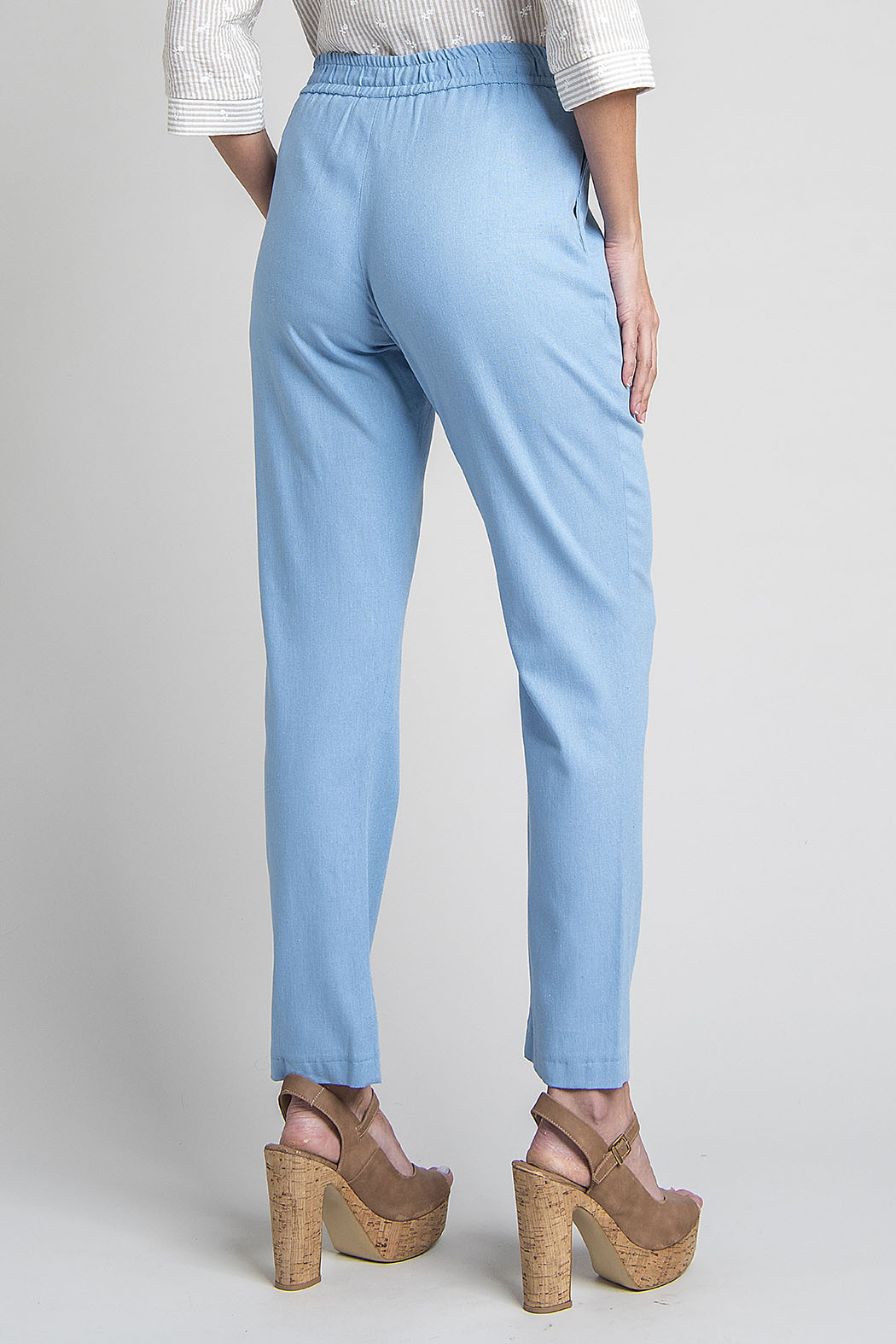 Pantalon De Vestir Con Resorte