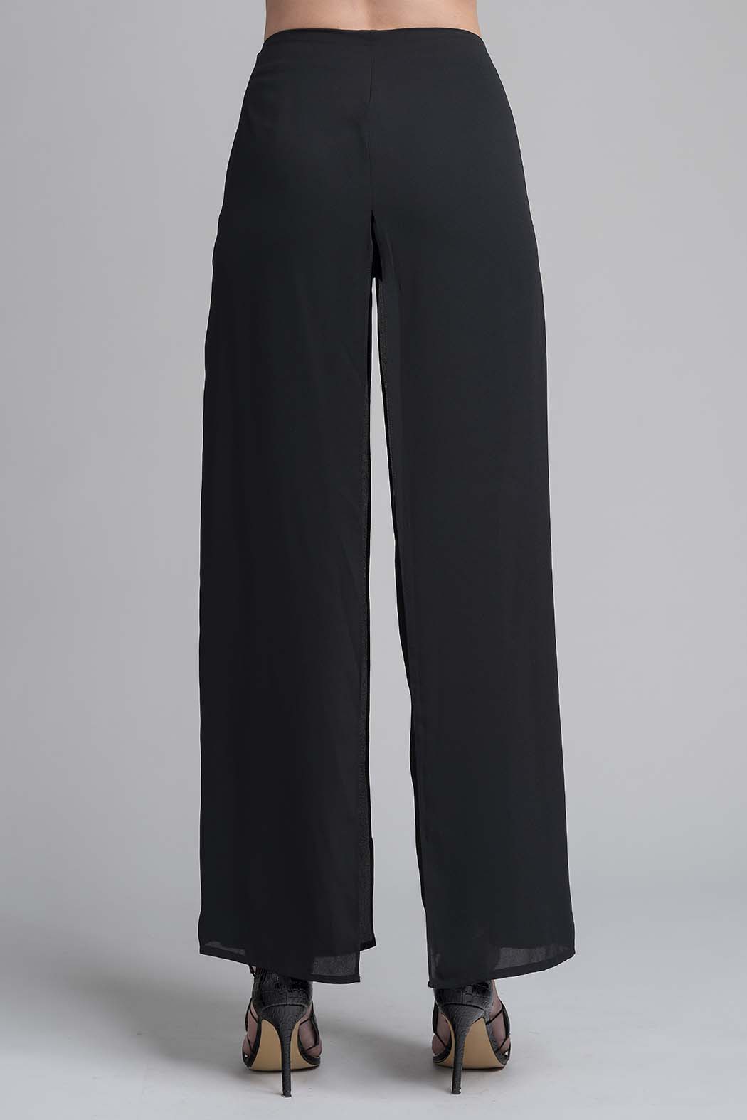 Pantalon Liso Corte Ancho