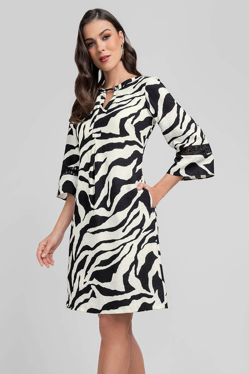 Vestido Estampado Animal Print