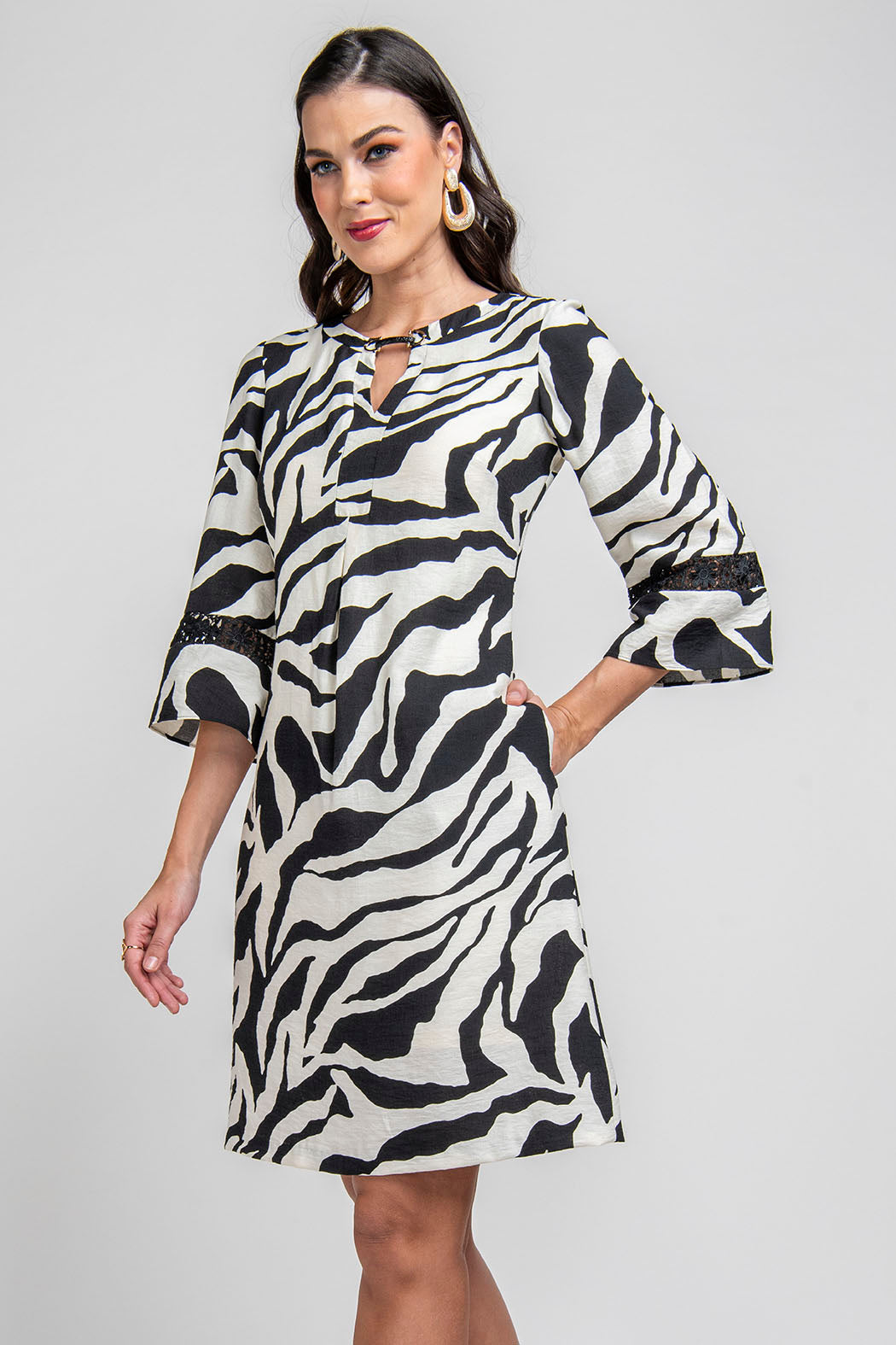 Vestido Estampado Animal Print