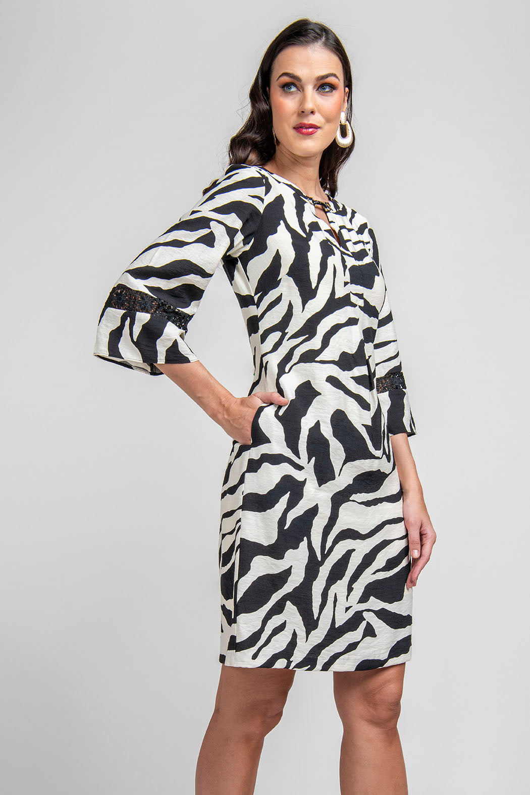 Vestido Estampado Animal Print