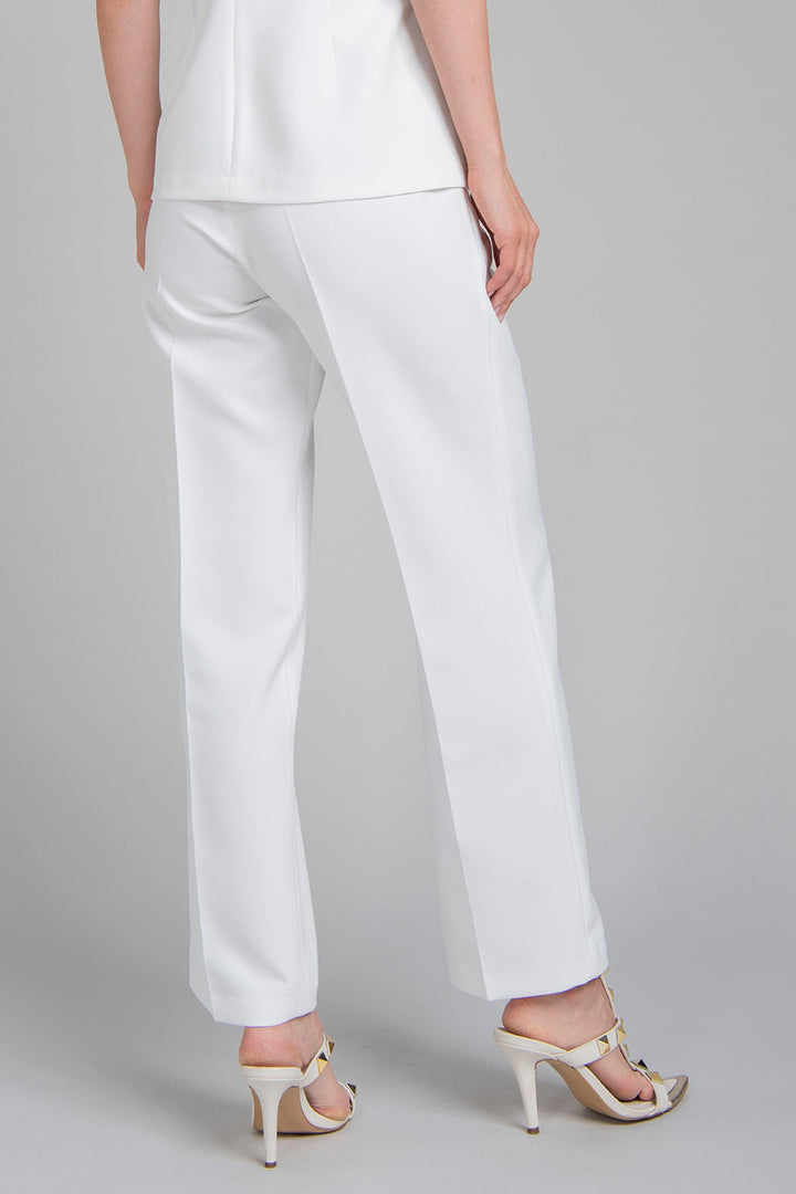 Pantalon Liso De Vestir Con Bolsas