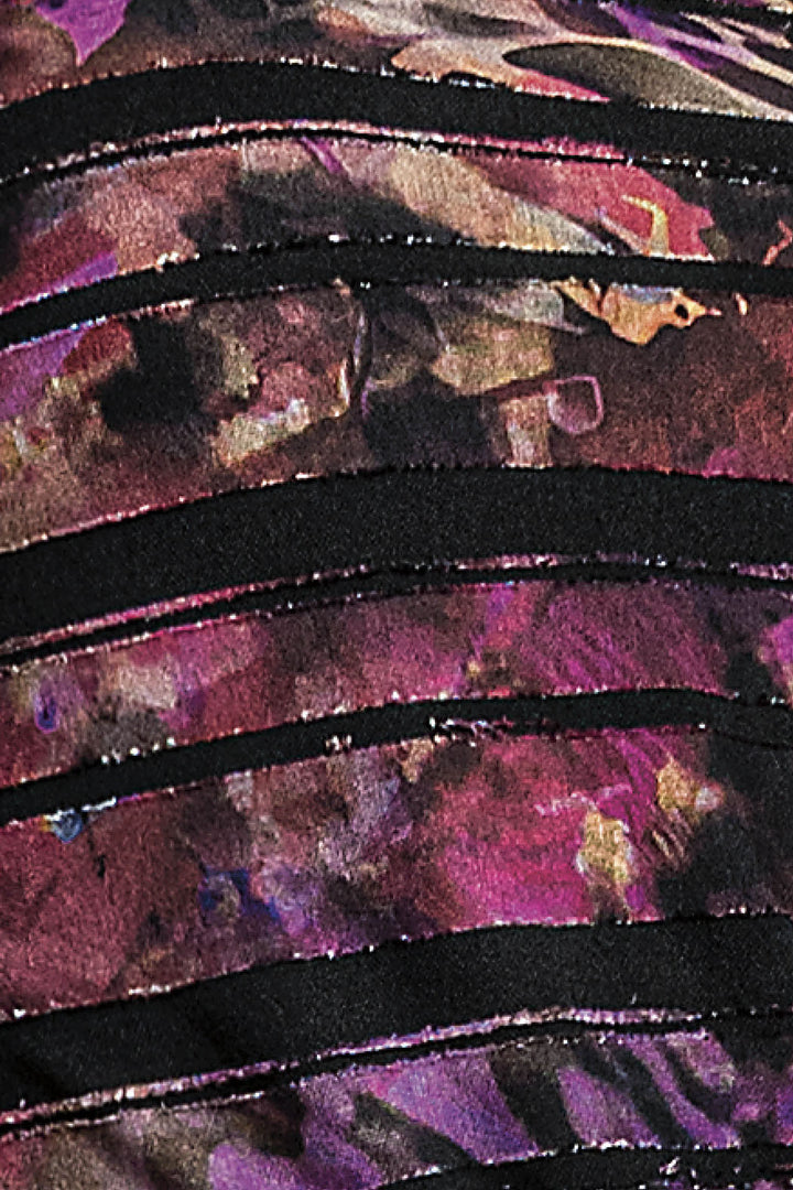 Blusa De Manga Larga Estampada