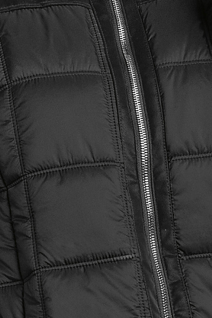 Chamarra Corta De Doble Textura