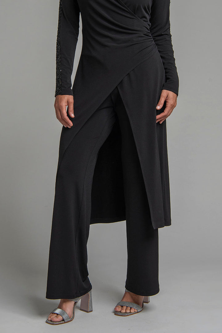 Pantalon Liso Corte Recto