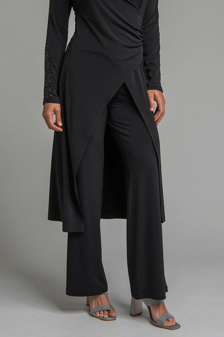 Pantalon Liso Corte Recto