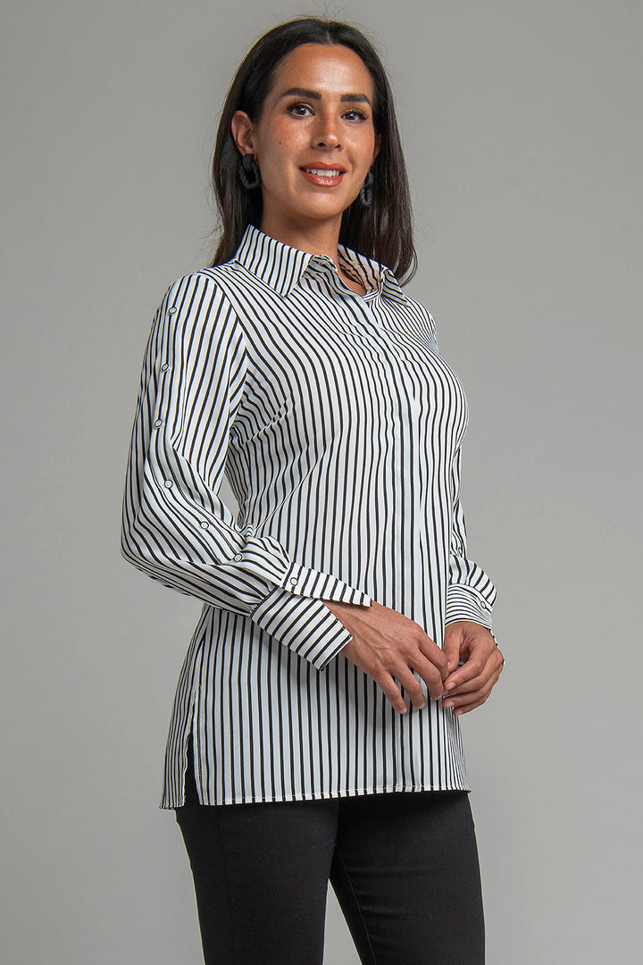 Blusa Camisera De Manga Larga