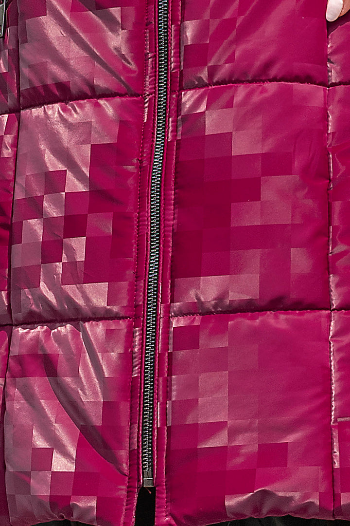 Chamarra Larga Con Capucha