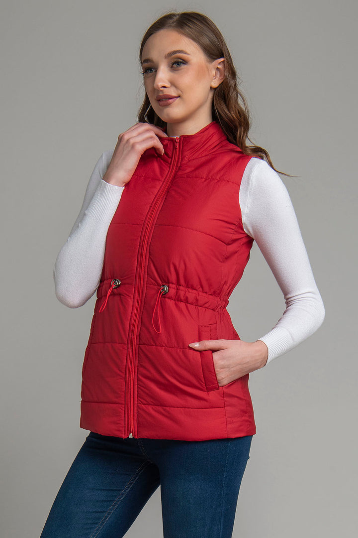 Chaleco Con Jareta En Cintura