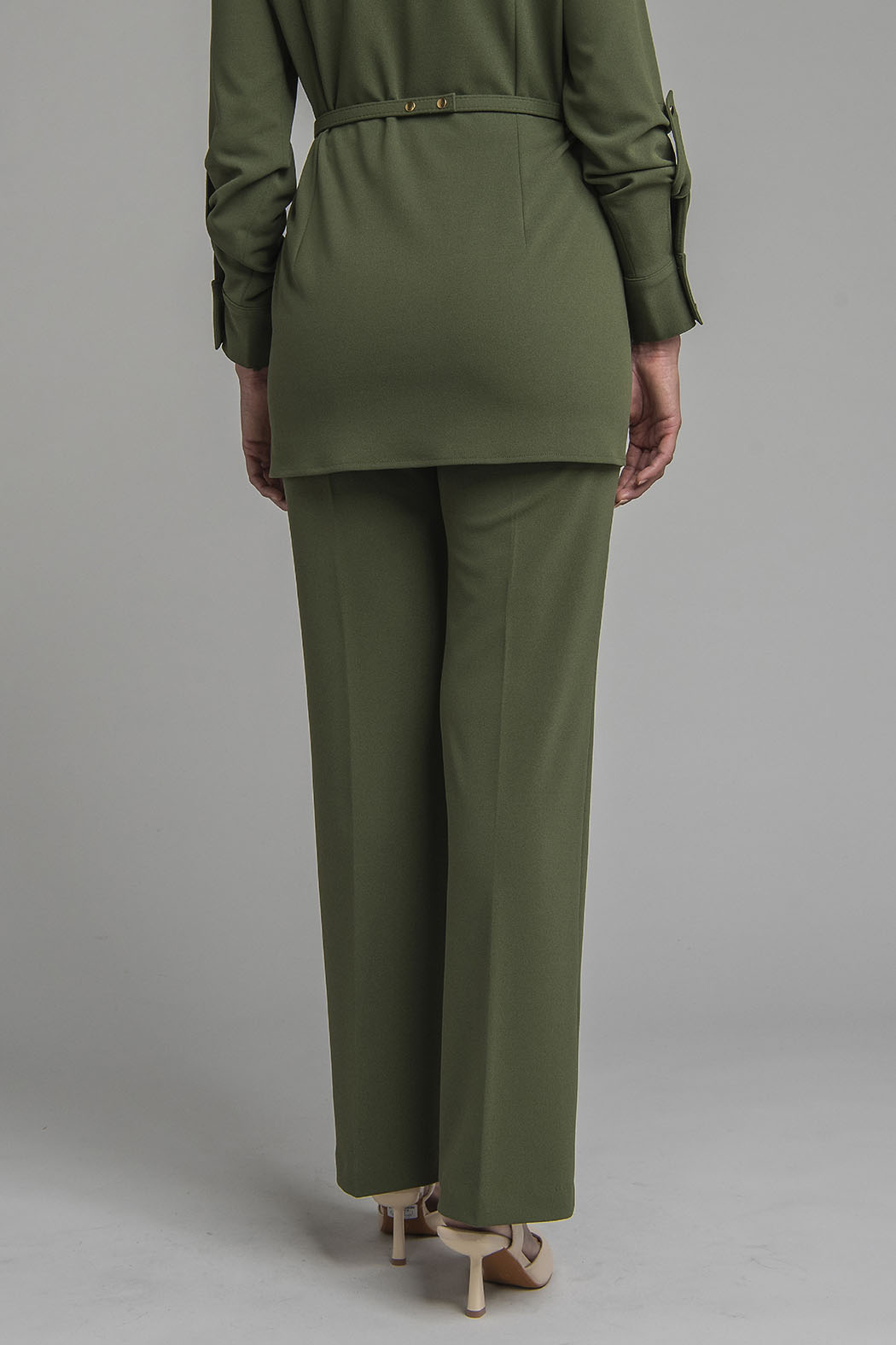 Pantalon Liso Corte Recto