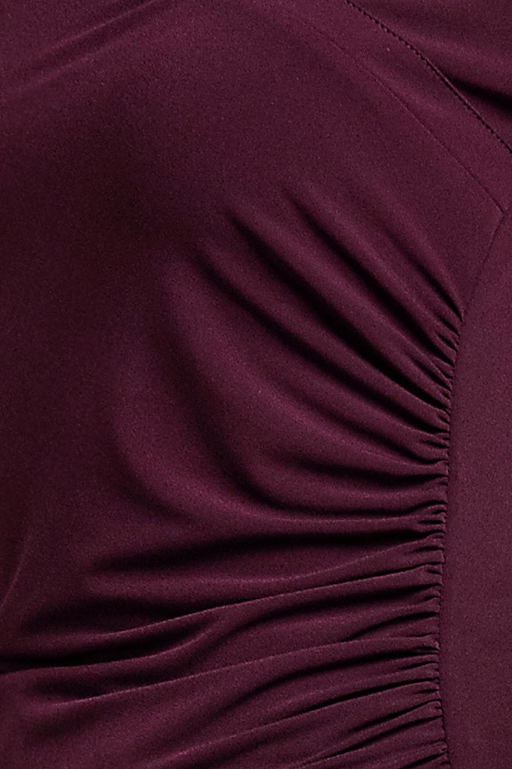 Blusa De Manga 3/4 Y Escote Cruzado