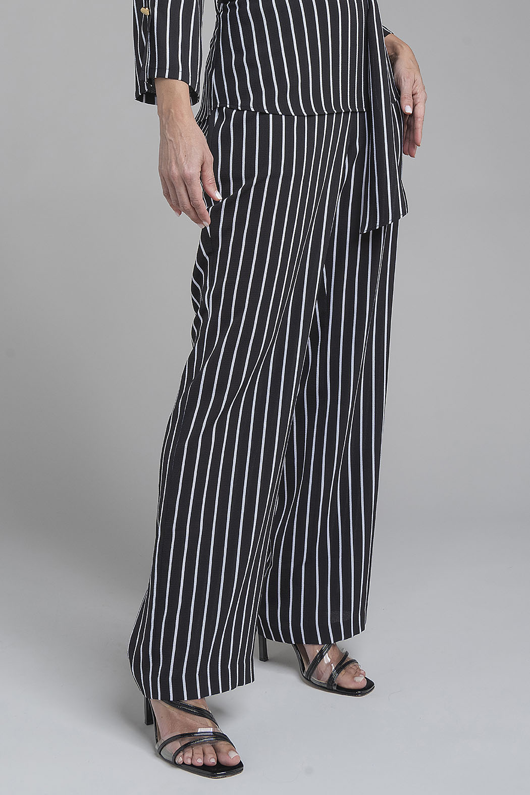 Pantalon Recto De Rayas