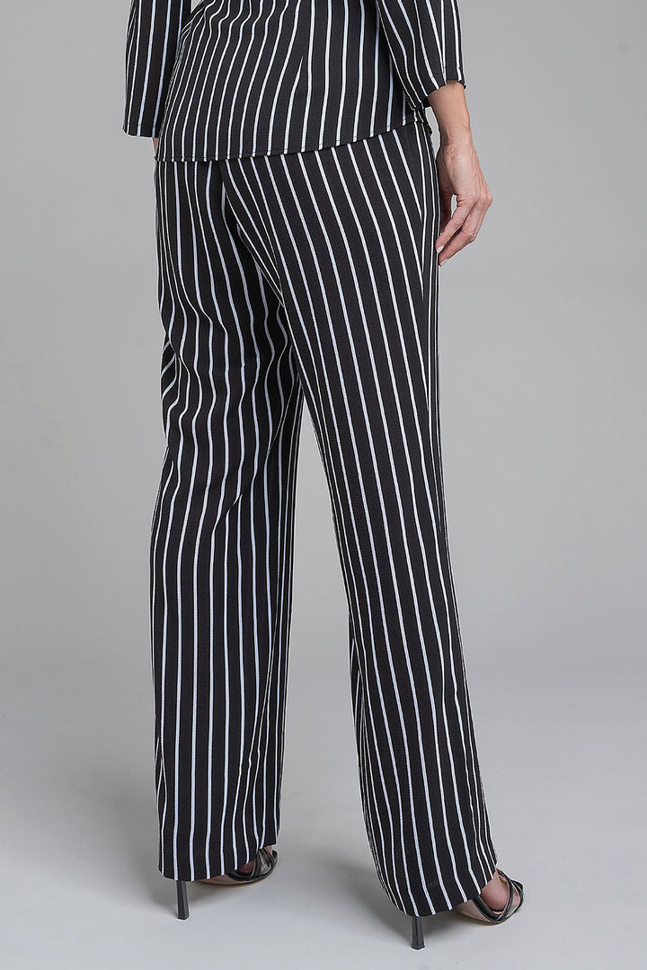 Pantalon Recto De Rayas