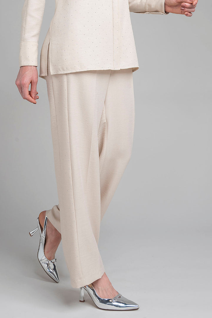 Pantalon Liso Corte Recto