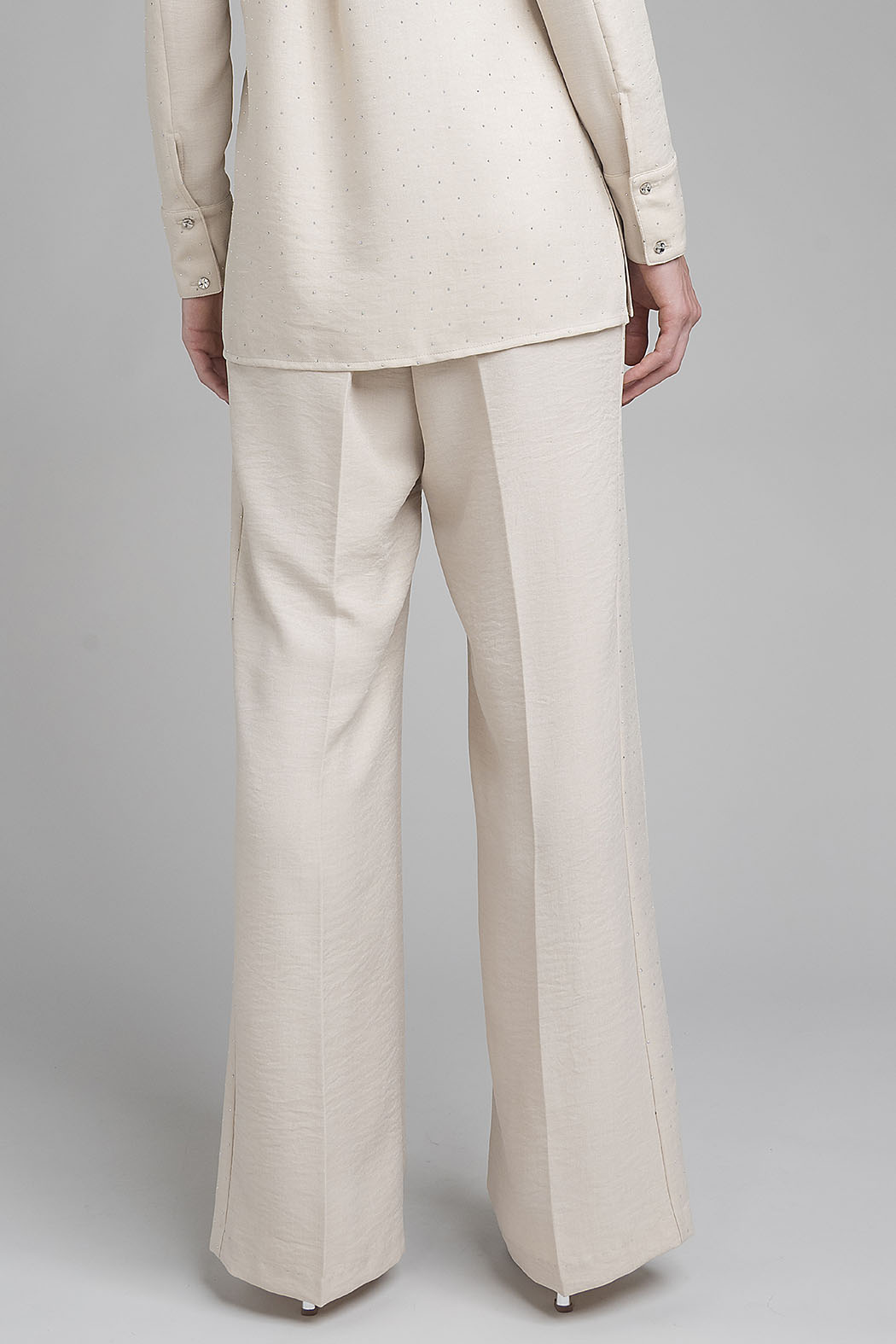 Pantalon Liso Corte Recto