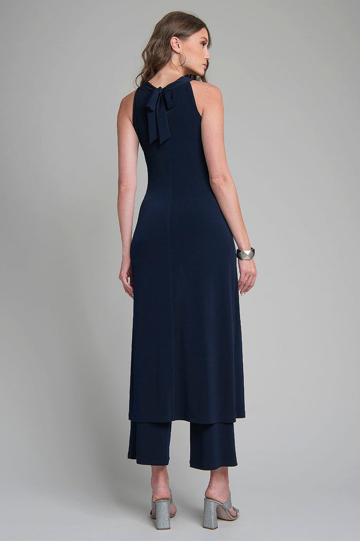 Conjunto De Bluson Halter Y Pantalon Liso